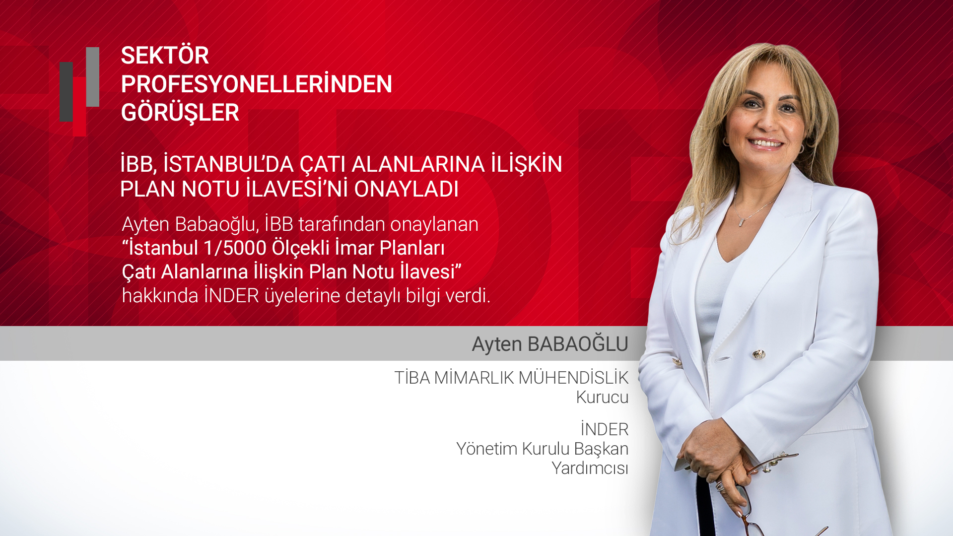 İBB, İSTANBUL’DA ÇATI ALANLARINA İLİŞKİN PLAN NOTU İLAVESİ’Nİ ONAYLADI